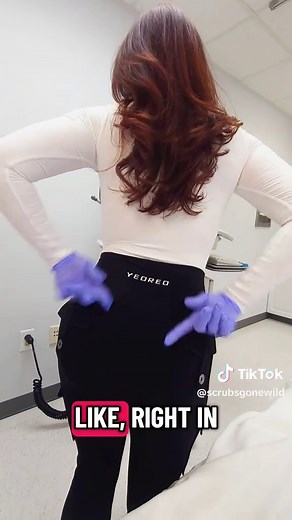 Something keeps poking me.. #nurse #scrubs #hospital