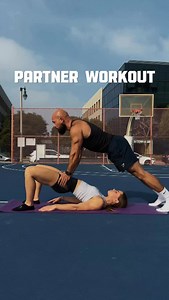 Tag your favorite workout partner!🔥 Do each exercise for 10-16 reps, followed by 20 seconds rest. After completing one full round, take a 30-120 second break, then start the next round. Complete 2-4 rounds! 💪 #partnerworkout #fitness #fullbodyworkout #gym #outdoorworkout | Artem Davidchenko