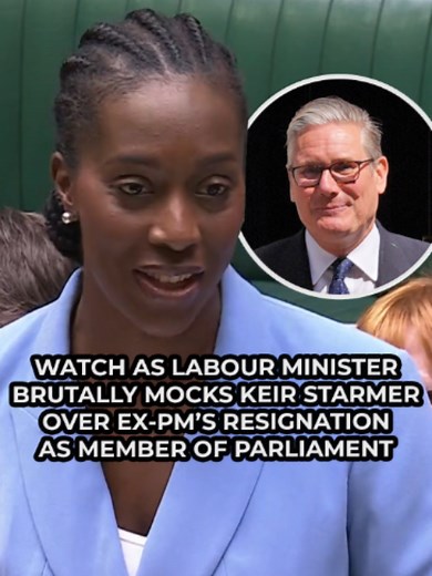 Watch as a Labour Minister mocks former Prime Minister Sir Keir Starmer for resigning as an MP, as she praised his predecessor Rishi Sunak for remaining in British politics. Starmer resigned, forcing a by-election to replace him as the MP for Holborn and St Pancras, which will take place on October 8th. The former PM revealed his plans to quit Parliament earlier this month, saying he felt it was the “right time” to step down and focus on new work on international affairs. Speaking in the House o