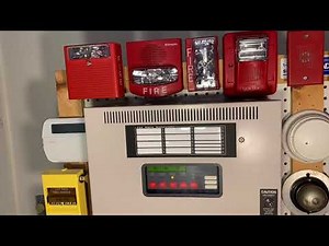 Simplex 4008 system demo/ test 2 (AS & True alert!/ Drill feature!)