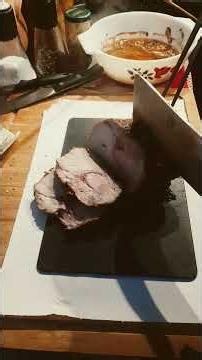 Juicy Roasted Pork Neck Fillet! 🥩 Dinner is Ready!