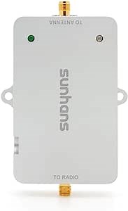 WiFi Signal Booster 5.8GHz 4000mW 36dBm WiFi Signal Extender IEEE 802.11b/g/n Wireless Signal Booster Amplifier Repeater Indoor for Home Office,DVR NVR Security Camera System Extend WiFi Signal