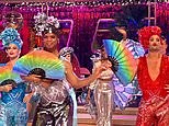Giovanni, Gorka and Johannes perform in drag on Strictly Come Dancing