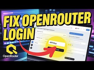 How to Fix OpenRouter Login Issues – API Key Errors