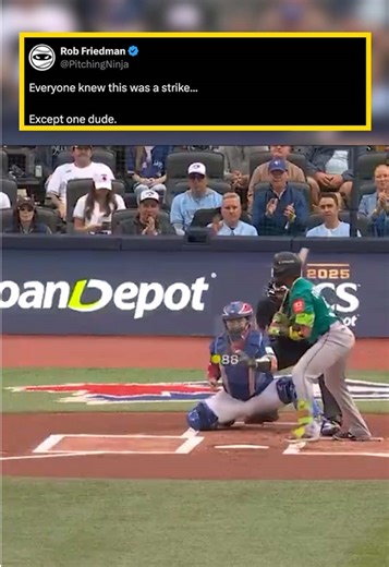 When the hitter walks off…this should be an easy call #mlb #pitchingninja