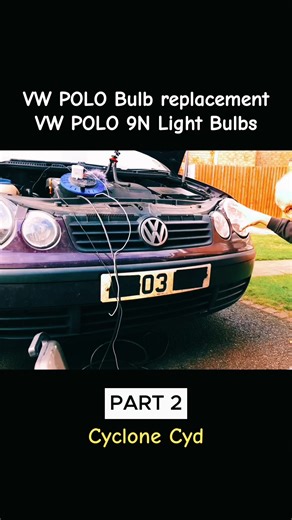 VW Polo 9N Bulb Replacement Guide