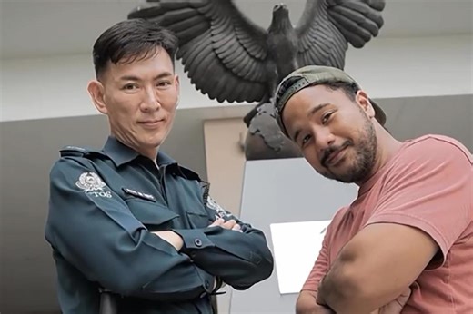 Growing Up actor Andrew Seow is now an auxiliary police officer