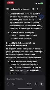 La Sorcellerie moderne