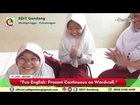 📚 English time! Present Continuous with fun games | Grade 4