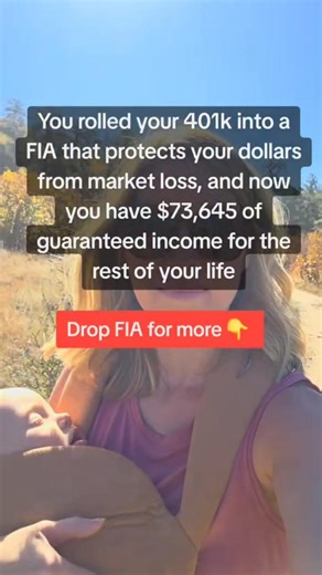 Turn your 401(k), IRA, 403B, etc. into a pension that will pay you a guaranteed income for the rest of your life in retirement. This is a retirement plan option that gives you safe growth with no market loss. drop PENSION to learn more. Disclaimer: This is for educational purposes only and is not financial or investment advice. #FIA #pension #rollover #401k #babyboomer | Ashley Aylor