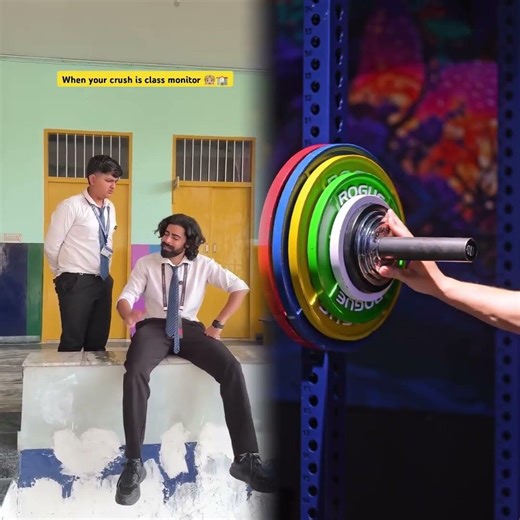 When your crush is class monitor 👧🏼🏫 #shorts #sejalgabashorts #school