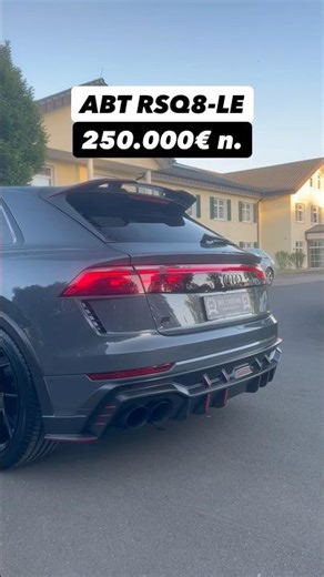 NEW ABT RSQ8-LE😳🔥 #audi #rsq8 #newcar #2025