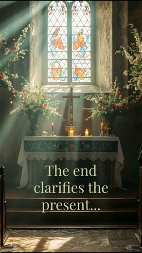 The end clarifies the present | Gregorian Chant for a Quiet Morning #eastersunday #eastermonday