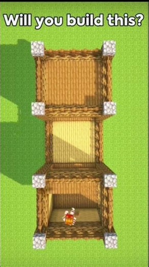 Minecraft Starter House Tutorial🏠#minecraft #tutorial #house