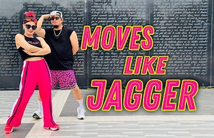 Moves Like Jagger ( Dj Romar Remix ) Dance Workout #moveslikejagger #highlightseveryone #fypシ゚viralシ #highlightsシ゚ #followers | J&A Dance Workout