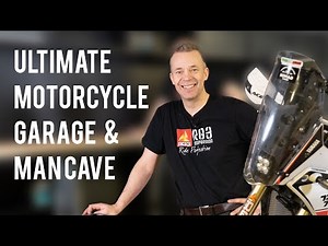 Motorcycle Dream Garage and Man Cave build