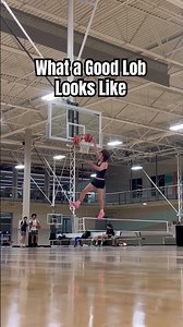What a good lob looks like and what a bad lob looks like #shorts