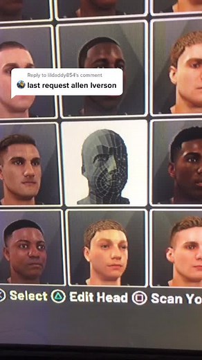 Creating Allen Iverson Face in NBA2K20