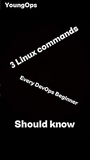 3 Linux commands every DevOps beginnner should know