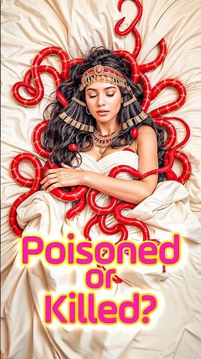 Cleopatra’s Death: Suicide or Murder? Real History Explained #Cleoptara #SuicideOrKilled