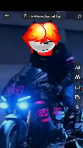 l tried my best😁||warn:load sound||#bigbike#fpyシ#imojicat#emojicat