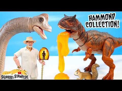 Jurassic World Hammond Collection Carnotaurus & Brachiosaurus Dinosaur Figures Review