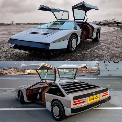 One-Off Aston Martin Bulldog Breaks 200MPH Barrier for the First Time in Over 40-Years