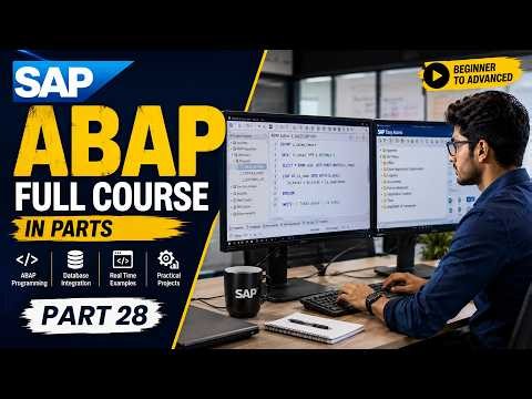 SAP ABAP Smart Forms Explained | Beginner to Advanced | Smart Forms Development | Class 28