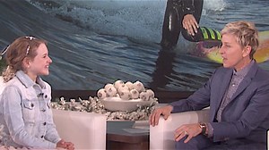 Pint-Sized Aussie Surfer Sabre Norris Makes a Splash on Ellen