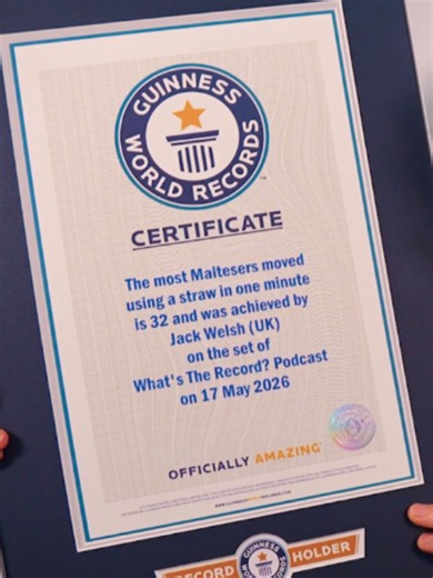 I got a new Guiness World Record! Thank you @guinnessworldrecords #JackSucksAtLife #worldrecord #worldrecords #guinessworldrecord