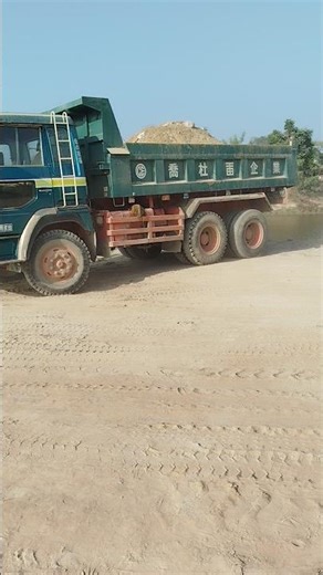 Drum Truck Unload Work 💪