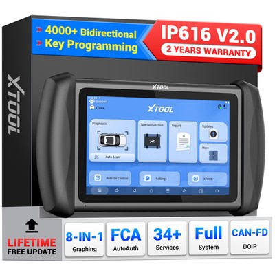 XTOOL IP616 Key Programming Bidirectional Full System Diagnostic Tool 34+Service | eBay