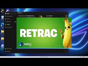 Tutorial how to fix login screen on project retrac fortnite chapter 2 season 4 super easy