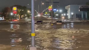 733K views · 3.5K reactions | Flood waters along Spring River are still rising, and moving faster! Multiple people have been swept away in flood waters near the Civic Center, swift water rescues were attempted but the waters current has gotten to strong. (Roswell,NM 10/19/24) | Chaves County News Network | Facebook