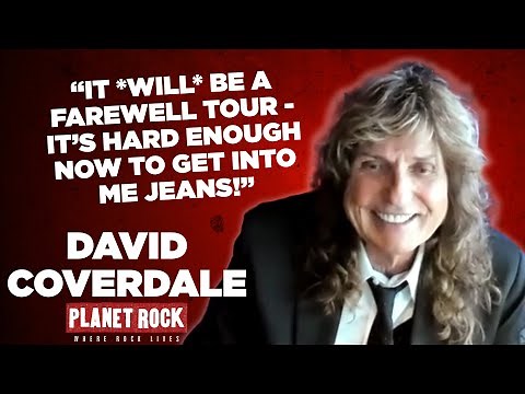 David Coverdale - Whitesnake farewell tour plans