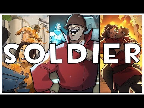 The BRUTAL History of The Rocket Man | The Soldier | FULL Team Fortress Lore