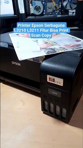 Versatile Epson L3210 L3211 Printer with Print, Scan, and Copy Features. printer, epson, epson pr...