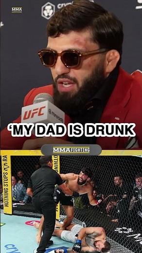 'He's drunk': Arman Tsarukyan on conversation with his dad after UFC 331 KO win | MMA Fighting