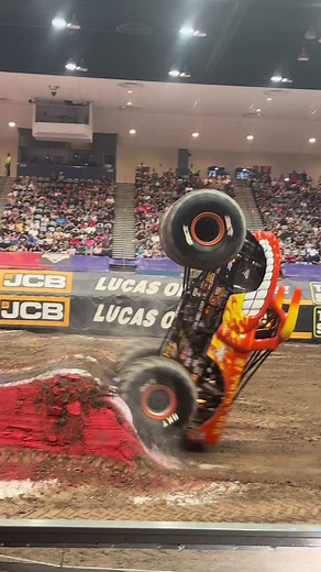 Morgan & Morgan Backflip & Bull Walk Monster Jam Win