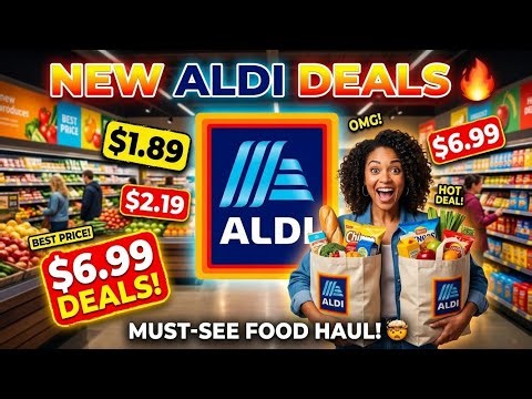Aldi New Deals This Week 🔥 Huge Savings on Groceries & Aldi Finds!