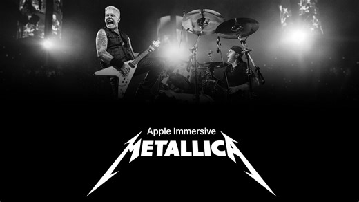 Watch Metallica’s first immersive concert film, only on #AppleVisionPro starting March 14th. apple.co/MetallicaVP | Apple Music