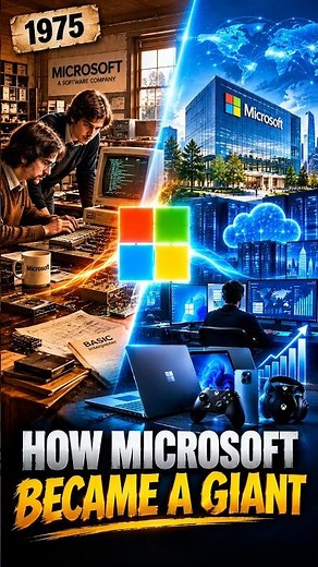 **How Microsoft Became a Giant | The Untold Story of Microsoft’s Success** #microsoft ‪@MrBeast‬