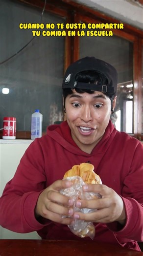 Cuando no te gusta compartir tu comida en la escuela #comedia #humor