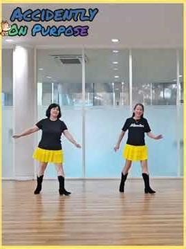 Accidently On Purpose -Line Dance//#shorts