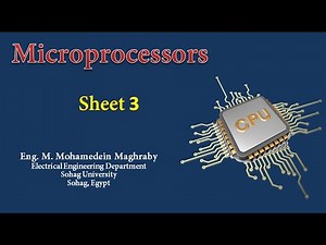 MP8 شرح sheet3 Microprocessors