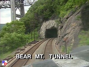 Through Bear Mountain Tunnel and a view from Bear Mountain Bridge. From the Pentrex show "Along the Hudson Division & Amtrak Turbo Train Cab Ride" https://rfd.video/HudsonCombo #amtrak #amtraktrain #metronorth #bearmountain #bearmountainbridge | Railfan Depot