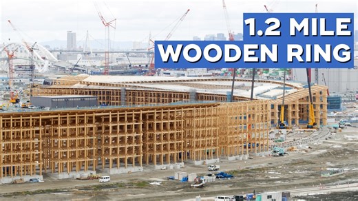 Exploring the world’s largest wooden structure on a garbage island