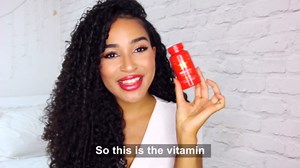 HAIRtamin Advanced Formula Hair Growth Supplement for Women & Men, Supports Stronger, Longer, Visibly Thicker Hair, With 5000 mcg Biotin, Vitamins & Antioxidants, 100% Vegan – 3 Month Supply