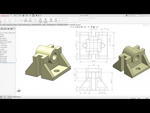 EXERCICE 13 SolidWorks tutorial Drawings 3D