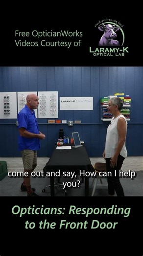Opticians: Responding To The Front Door